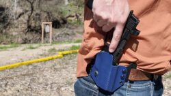 Curved Outside The Waistband Holster